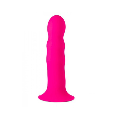 말랑쫀득 스퀴즈 잇 웨이비 딜도 핑크 Squeeze-It Wavy Dildo | XR Brands